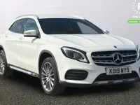 Used Mercedes GLA180 AMG line 122 HP (89 kW) 2019 White SUV