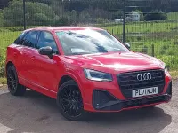 Used Audi Q2 Black Edition 150 HP (110 kW) 2021 Red SUV