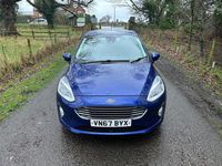 Used Ford Fiesta Zetec 100 HP (73 kW) 2017 Blue Hatchback