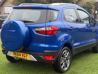 Used Ford Ecosport Titanium 90 HP (66 kW) 2015 Blue SUV