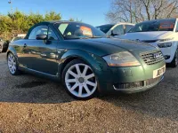 Usado Audi TT Roadster 225 HP (165 kW) 2002 Verde Cabrios