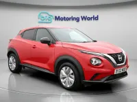 Used Nissan Juke Acenta 114 HP (83 kW) 2022 Red SUV