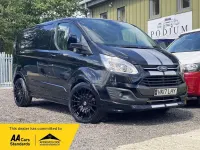 Used Ford Transit Custom Limited 170 HP (125 kW) 2017 Black Van