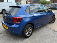 Used VW Polo Match 95 HP (69 kW) 2020 Blue Hatchback