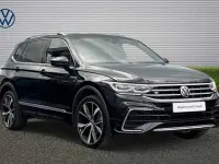 Used VW Tiguan Allspace R-line 150 HP (110 kW) 2023 Black SUV