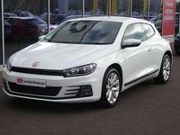 Begagnad VW Scirocco 147 HK (108 kW) 2017 Vit Sportkupé