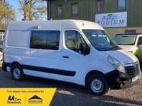 Used Vauxhall Movano 130 HP (95 kW) 2018 White MPV