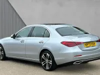 Used Mercedes C220 Exclusive Luxury 197 HP (144 kW) 2023 Hightech silver metallic