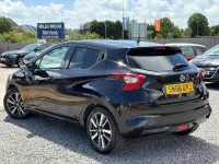 Used Nissan Micra N-Connecta 90 HP (66 kW) 2018 Black Hatchback