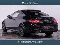 Used Mercedes C300e AMG line 2023 Black Coupe