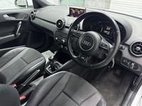 Used Audi A1 Sportback S-Line 105 HP (77 kW) 2012 White Hatchback
