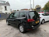 Used VW Sharan SE 177 HP (130 kW) 2017 Black MPV