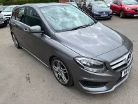 Used Mercedes B180 AMG line 122 HP (89 kW) 2018 Grey Hatchback
