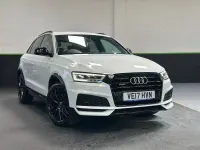 Used Audi Q3 Black Edition 184 HP (135 kW) 2017 White SUV
