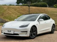 Used Tesla Model 3 Long Range AWD 366 kW (498 HP) 2020 White Sedan