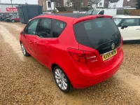 Used Vauxhall Meriva 2015 Red MPV
