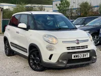 Gebraucht Fiat 500L Trekking 2013 Weiß Van / Kleinbus