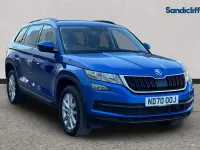 Usado Skoda Kodiaq SE 150 CV (110 kW) 2021 Azul SUV