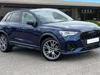 Used Audi Q3 Black Edition 150 HP (110 kW) 2025 Blue SUV