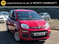 Usado Fiat Panda Pop 69 HP (50 kW) 2014 Vermelho Citadino
