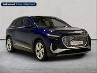 Used Audi Q4 e-tron S-Line 150 kW (204 HP) 2022 Blue SUV
