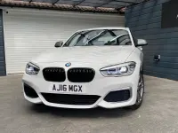 Used BMW M135 Comfort Edition 2016 White Hatchback