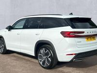 Used Skoda Kodiaq SportLine 150 HP (110 kW) 2025 Moon white metallic SUV