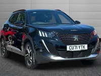 Used Peugeot e-2008 GT 100 kW (136 HP) 2021 Nera black SUV