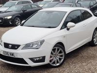 Used Seat Ibiza FR 90 HP (66 kW) 2016 White Hatchback