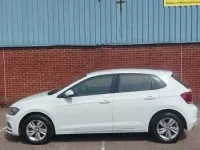 Used VW Polo SE 65 HP (47 kW) 2019 White Hatchback