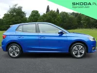Used Skoda Fabia SE L 110 HP (80 kW) 2022 Blue Hatchback