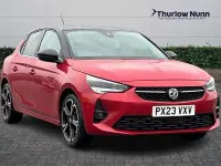 Used Vauxhall Corsa Ultimate 130 HP (95 kW) 2023 Red Hatchback