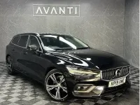 Used Volvo V60 Inscription 187 HP (137 kW) 2019 Black Estate