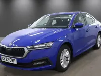 Used Skoda Octavia SE Technology 110 HP (80 kW) 2022 Blue Hatchback