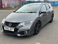 Begagnad Honda Civic SE Plus 120 HK (88 kW) 2015 Grå Kombi