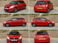 Used Suzuki Swift SZ3 94 HP (69 kW) 2010 Red Hatchback