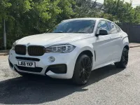Used BMW X6 M Sport 254 HP (186 kW) 2018 White SUV