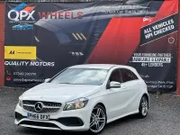 Used Mercedes A180 AMG line 109 HP (80 kW) 2016 White Hatchback