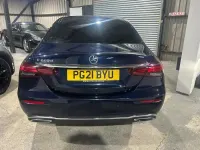 Used Mercedes E220 2021 Blue Sedan