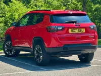 Used Jeep Compass Trailhawk 2021 Red SUV