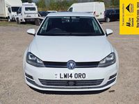Used VW Golf VII S 105 HP (77 kW) 2014 White Hatchback