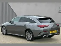 Used Mercedes CLA220 AMG Line Premium 190 HP (139 kW) 2025 Mountain grey metallic Sedan