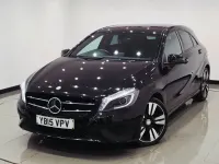 Used Mercedes A180 109 HP (80 kW) 2015 Black Hatchback