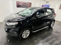 Used Ford Ecosport Zetec 2017 Black SUV