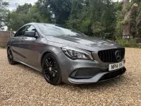 Used Mercedes CLA220 AMG line 177 HP (130 kW) 2017 Grey Sedan