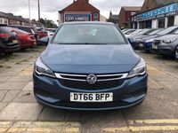 Used Vauxhall Astra Design Edition 2016 Blue Hatchback