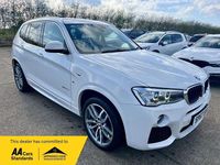 Used BMW X3 M Sport 190 HP (139 kW) 2017 White SUV