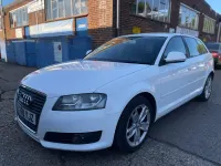 Used Audi A3 Sport 102 HP (75 kW) 2009 White Hatchback