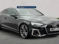 Used Audi A5 S-Line 150 HP (110 kW) 2023 Black Coupe