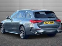 Used Mercedes C300 AMG Line Premium 258 HP (189 kW) 2024 Selenite grey Estate